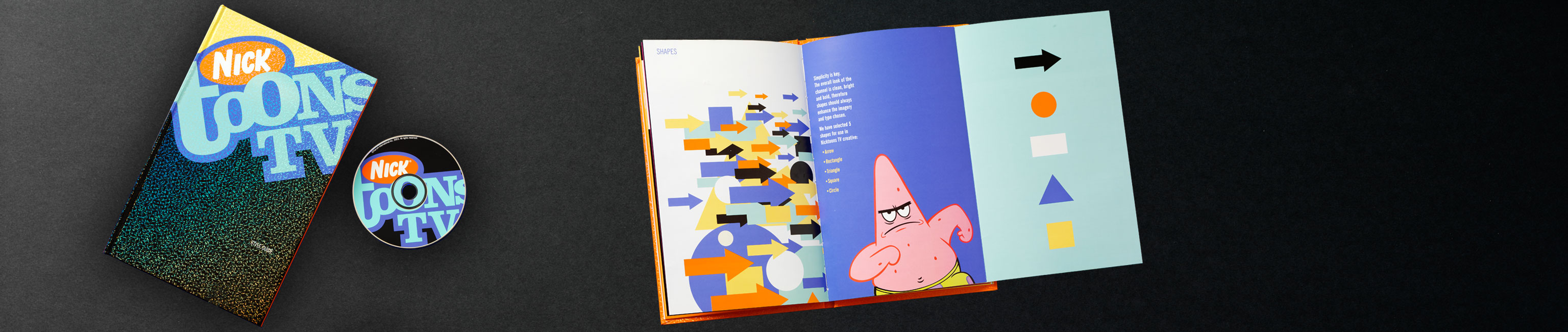 Styleguide with spangly cover